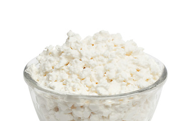 Image showing Cottage cheese in plate