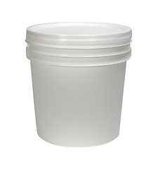 Image showing White bucket