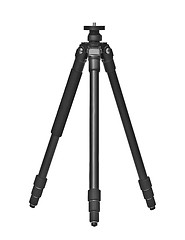 Image showing photo tripod isolated on white background.