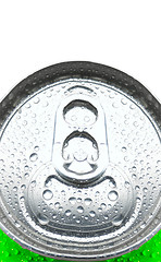 Image showing Close up of Soda Can 