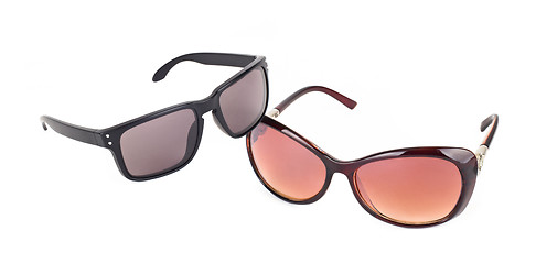 Image showing sunglasses isolated on the white background