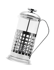 Image showing French press isolated