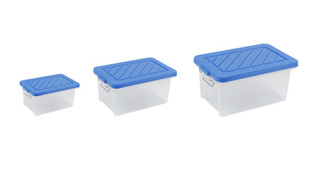 Image showing plastic containers