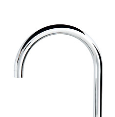 Image showing Chrome tap close up