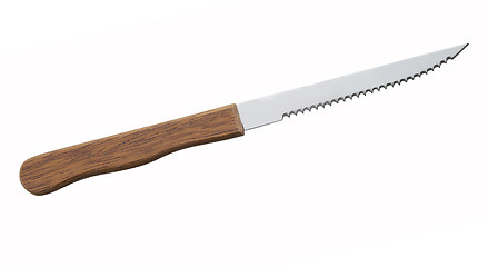 Image showing knife on white background