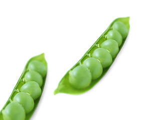 Image showing fresh green peas 