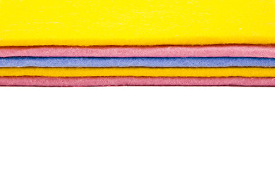 Image showing Multicolored Cleaning Cloths