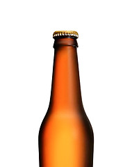 Image showing Beer bottle isolated on white