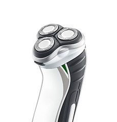 Image showing close up of shaving machine