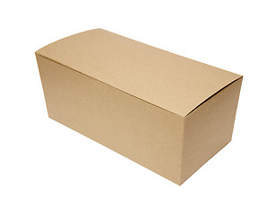 Image showing cardboard box on white background