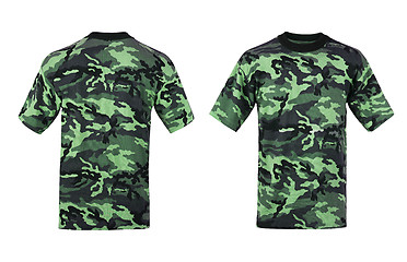 Image showing camouflage tshirt