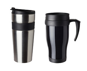 Image showing Heat protection-thermos coffee cup