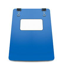 Image showing Blue Folder isolated