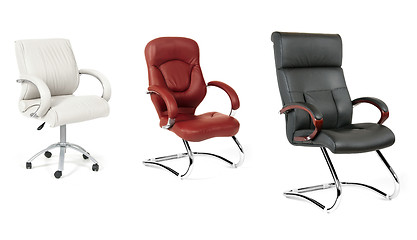 Image showing various office chair