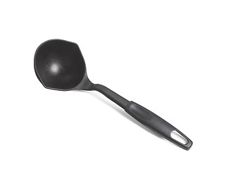 Image showing plastic spoon for ice cream