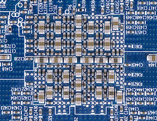 Image showing electronic circuit board
