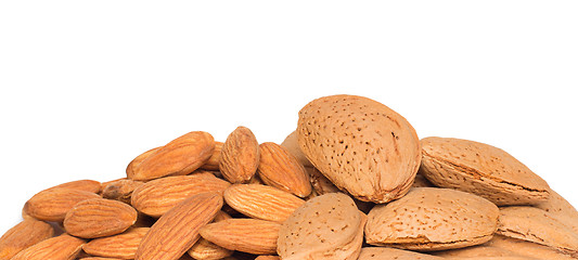 Image showing Almonds with kernel