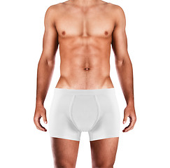 Image showing Male sexy underwear model in nderpants