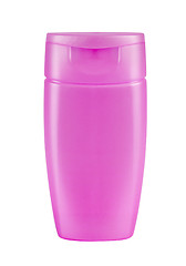 Image showing Aqua shampoo bottle