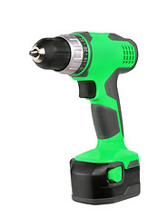 Image showing Cordless screwdriver