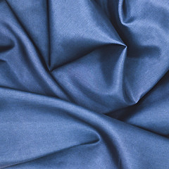 Image showing Blue Satin