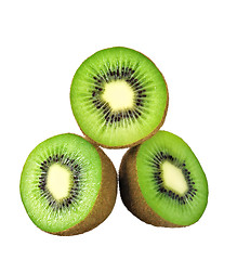 Image showing sliced kiwi