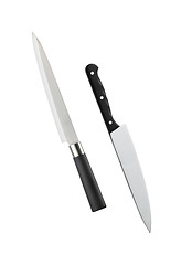 Image showing isolated knifes