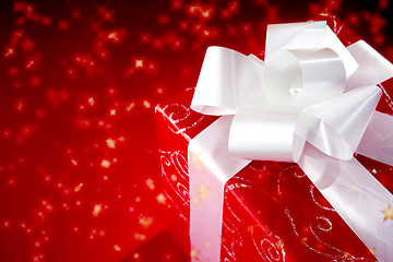 Image showing Christmas present box