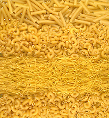 Image showing pasta background or texture