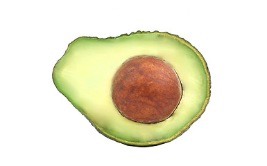 Image showing Avocado isolated on white background