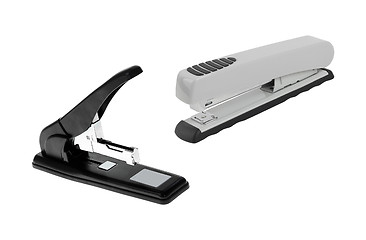 Image showing professional staplers isolated