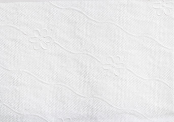 Image showing Texture of white tissue paper