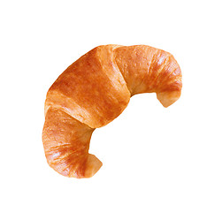 Image showing Fresh and tasty croissant