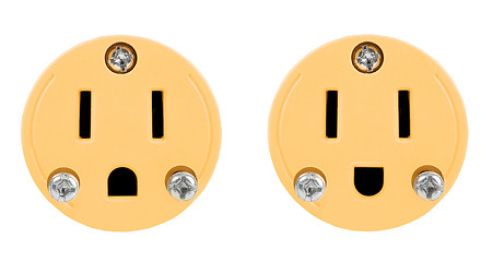 Image showing outlet isolated