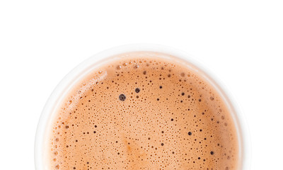 Image showing Close up of cup coffee