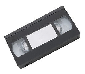 Image showing Old VHS video cassette