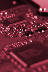 Image showing Electronic circuit board