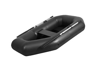 Image showing Inflatable boat