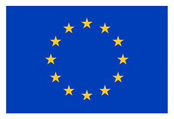 Image showing European flag