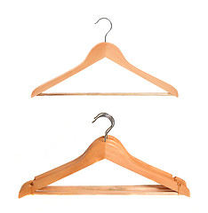 Image showing hangers isolated