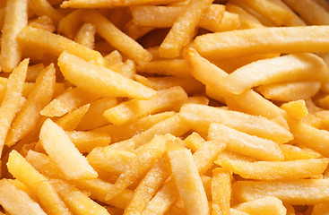 Image showing fried potatoes closeup