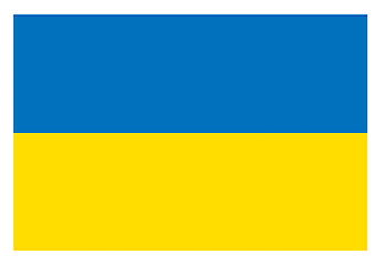 Image showing Flag of the Ukraine