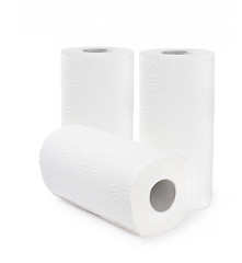 Image showing three roll of toilet towel