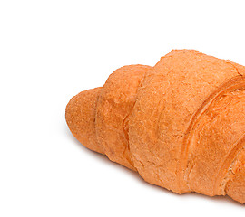 Image showing Fresh and tasty croissant