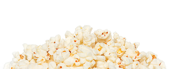 Image showing Popcorn close up