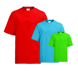 Image showing Different T-shirt