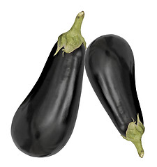Image showing eggplants