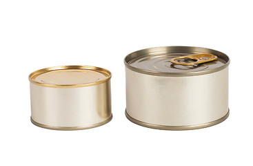 Image showing Tin cans