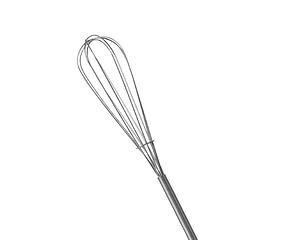 Image showing eggbeater isolated