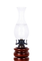 Image showing Old dusty oil lamp